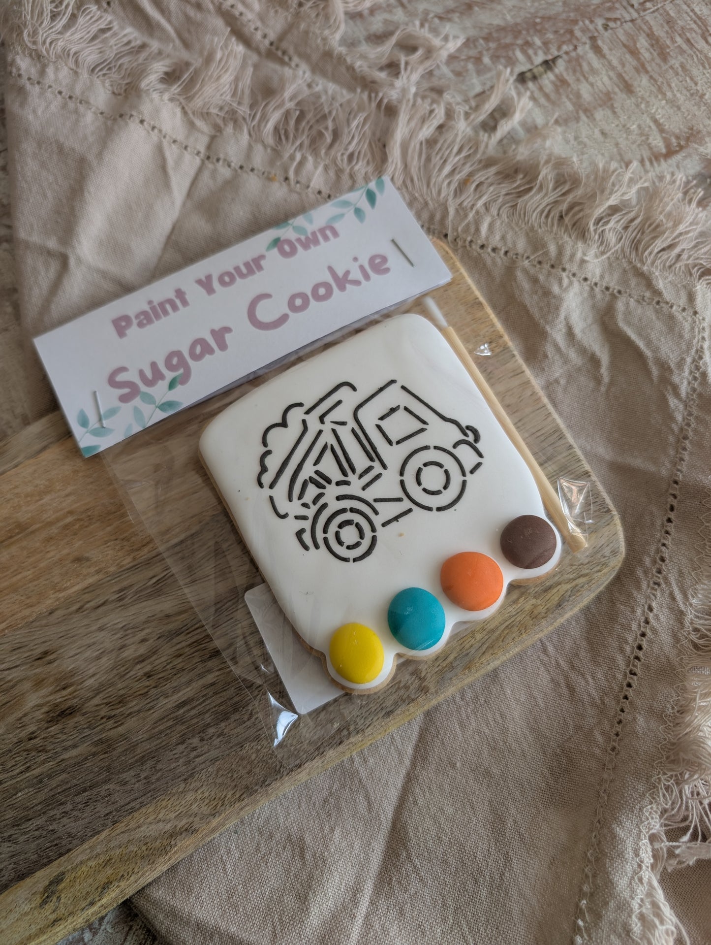 Paint your own biscuits